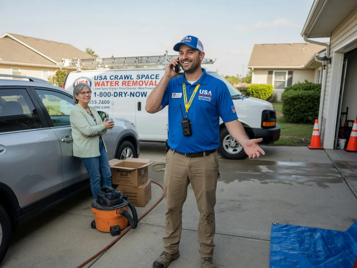 Crawl Space Water Removal Ormsby, MN FAQs